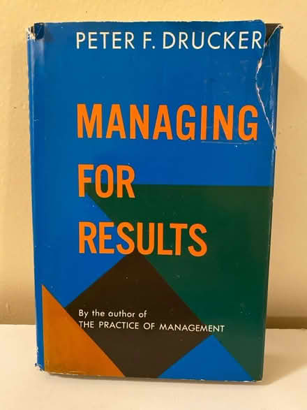 Photo of free Book: “Managing for Results (Bloor/ The West Mall) #1