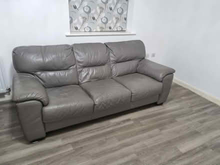 Photo of free Leather sofas free take (Whitehouse MK8) #2