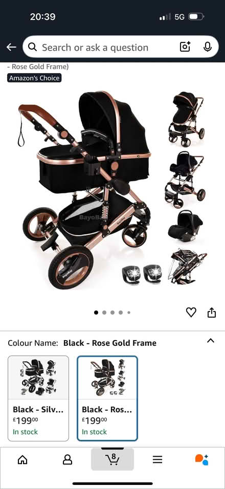 Photo of Do you have available this kind of pram (Wakefield WF2) #1