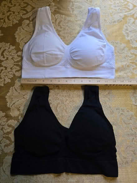 Photo of free Black & White Sports Bras (Large) (West 7th) #2