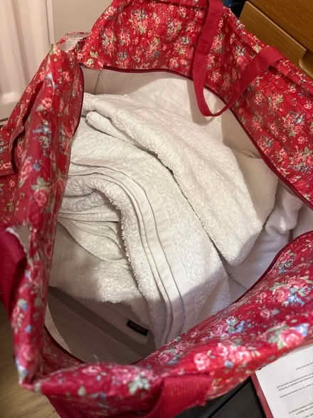 Photo of free White Bathroom Towels, Clean, Good Condition (CT2) #1