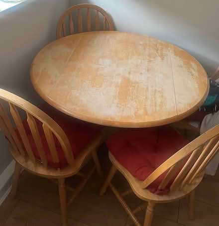 Photo of free Table and 4 chairs (Dublin 6W) #1