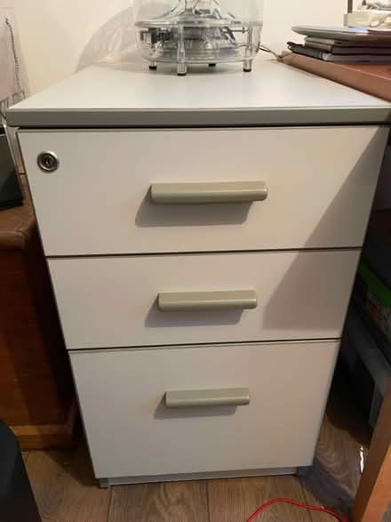 Photo of free Filing Cabinet with drawers (Hinstock) #1
