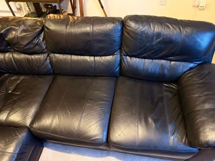 Photo of free Sofa faux leather (Swindon Village GL50) #2
