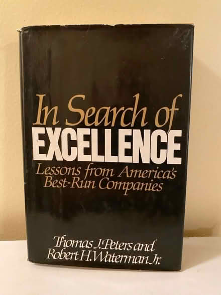Photo of free Book: “In Search of Excellence” (Bloor/ The West Mall) #1