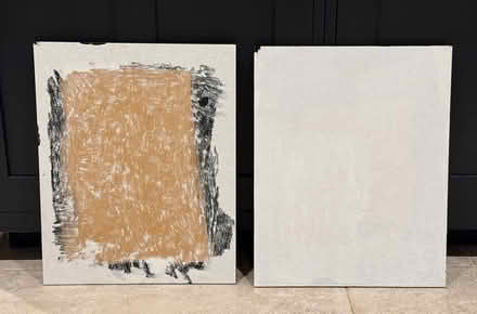 Photo of free 2 large wooden mounts/hangings (East Marden) #2