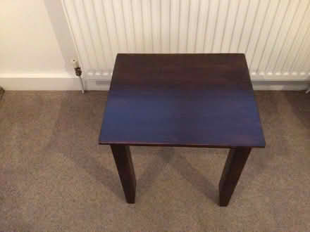 Photo of free Small sturdy side table (Carbis Bay TR26) #2
