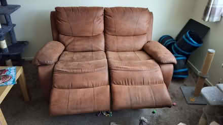 Photo of free 2 Seater Manual Recliner Sofa (Cannock WS11) #2