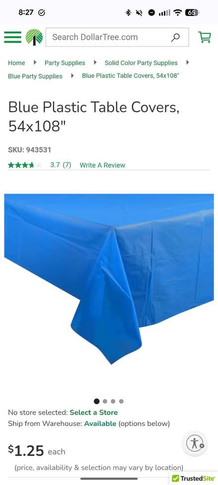 Photo of free 8 rectangle plastic table clothes (East Somerville) #1