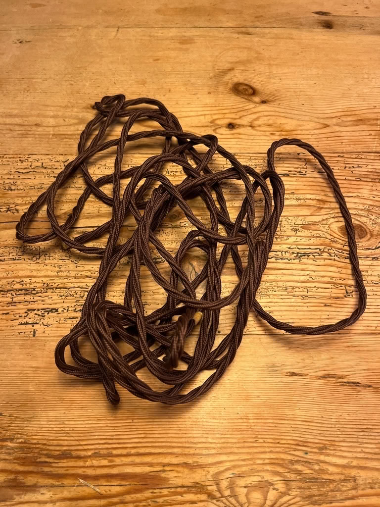 Free: Brown plaited rope wire (Herne Hill SE24) - Lambeth Freegle
