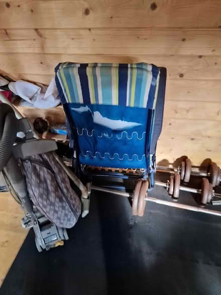 Photo of free Garden Folding Chair With Cushioned Cover & Folding Table (CT2) #2