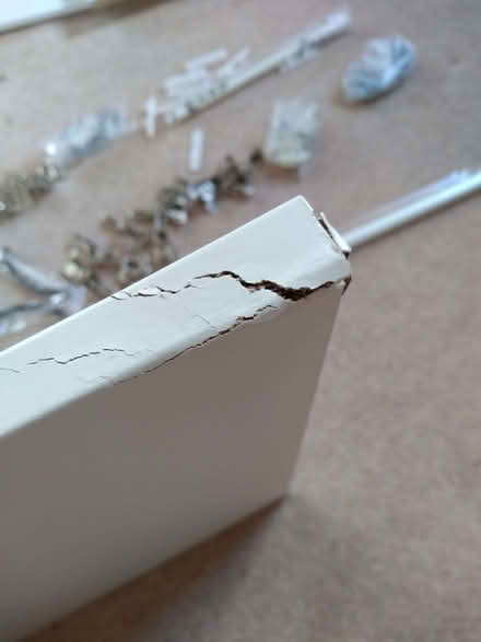 Photo of free White furniture board, 2 big sheets. IKEA Songesand 188x58cm (Hodnet SY4) #2