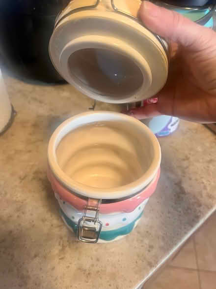 Photo of free Decorative Donut Cannister (New Carrollton, MD) #3