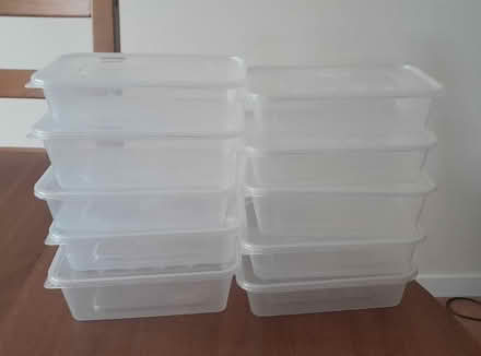 Photo of free 10 plastic food containers (Burgess hill) #1
