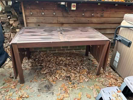 Photo of free IKEA extending garden table (Shipley RH13) #1