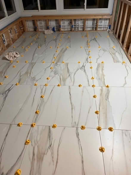 Photo of free Broken porcelain tiles 3/8” thick (Baseline and Beaumaris) #3