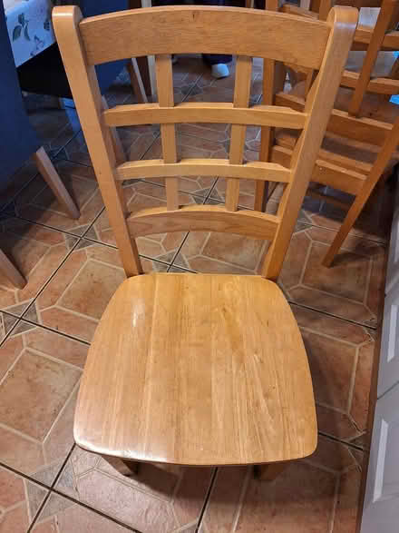 Photo of free Wooden kitchen chairs (Dublin 15) #1