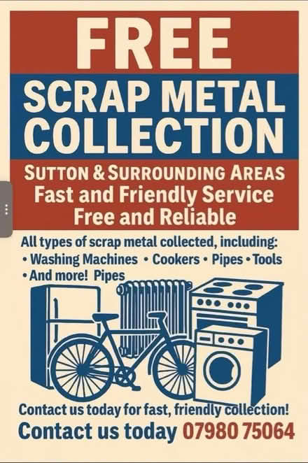 Photo of Metal for scrap (Sutton SM1) #1