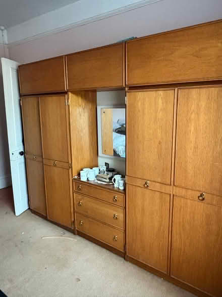 Photo of free Double Wardrobes and vanity unit (Haswell DH6) #1