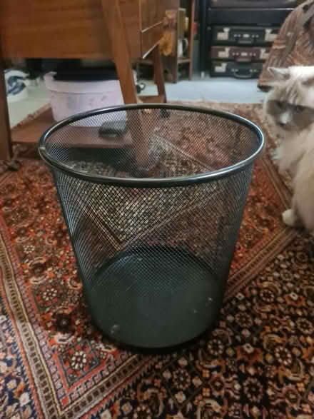 Photo of free Black wire bin (Loanhead, EH20) #1