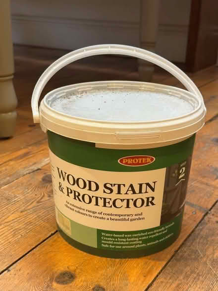 Photo of free Wood Stain and protector - large tub (Widcombe) #1