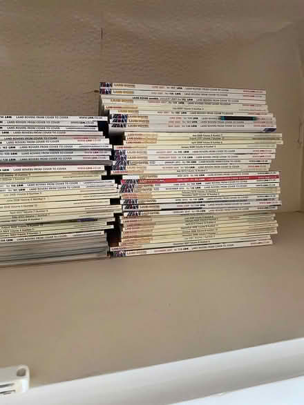 Photo of free Land Rover magazines 4 piles (West Ewell Epsom KT19) #1