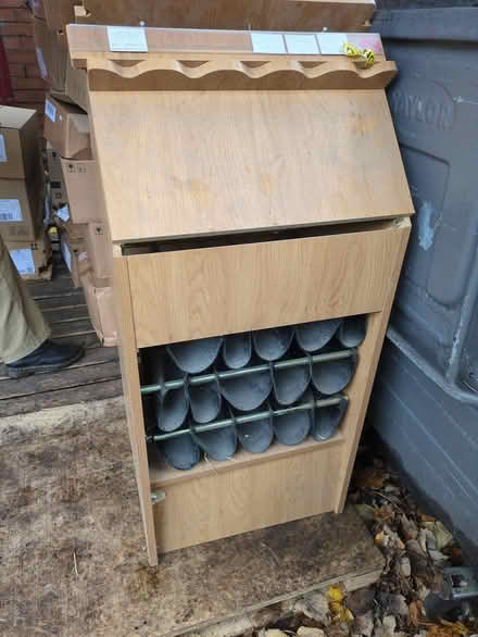 Photo of free Wine presentation shelves (Beech road, chorlton) #1