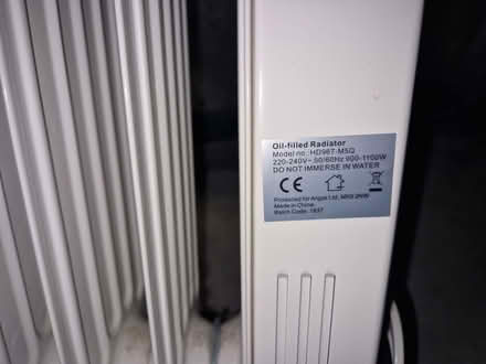 Photo of free small radiator 1100W (Latimer road st W10) #2