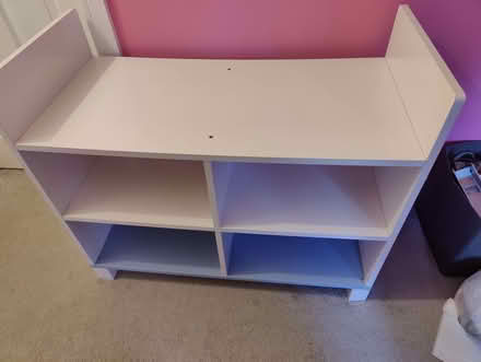 Photo of free Cabin mid sleeper bed, with desk and shelves (Dickens Heath B90) #3
