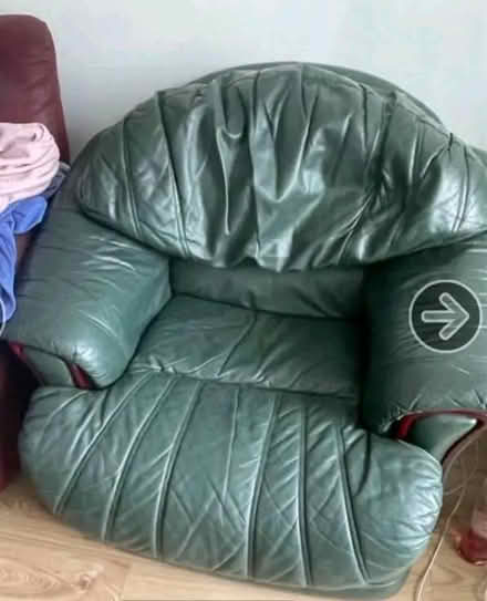 Photo of free Leather Sofa (Moorlands LA1) #1