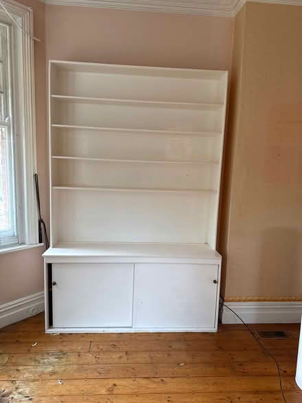 Photo of free Sturdy dresser with sliding doors (Poole BH14) #1