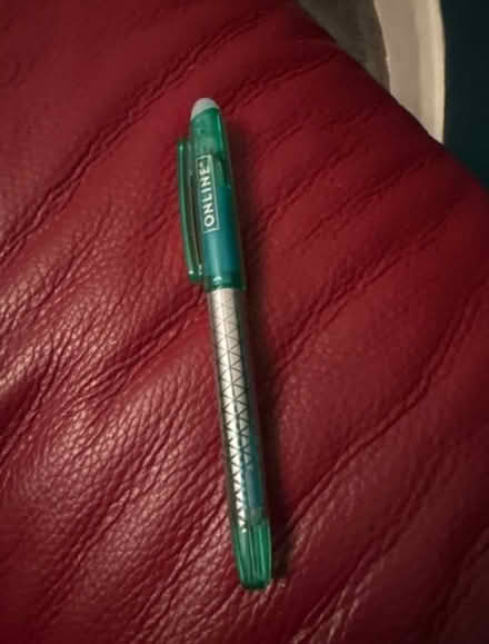 Photo of free Turquoise frixion pen (DA8) #1