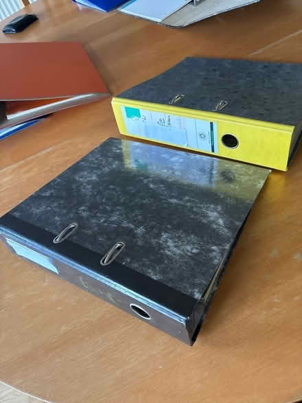 Photo of free Lever-arch files with dividers (Aldcliffe LA1) #3