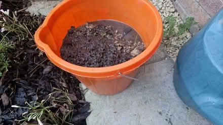 Photo of free Bucket of soil. (Stone Cross BN23) #1