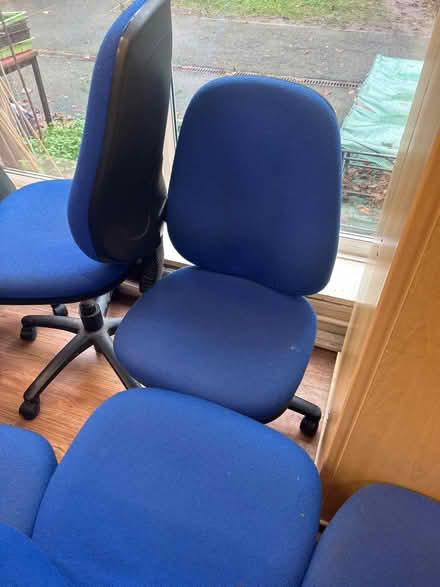 Photo of free Blue office chairs (CH60) #3