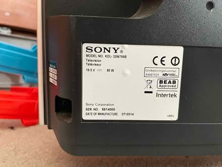 Photo of free 32” sony tv (BN3) #2