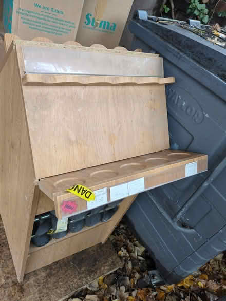 Photo of free Wine presentation shelves (Beech road, chorlton) #2