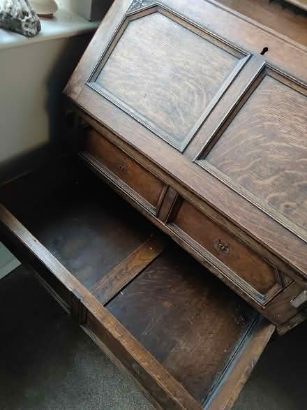Photo of free Damaged wood bureau for upcycling (Upton chester CH2) #3