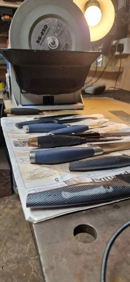 Photo of Knifes, scissors, hatchet, old tool (SO32 Swanmore) #1