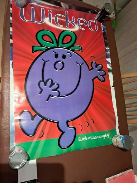 Photo of free Large poster, Little Miss Naughty (Causeway End MK43) #1