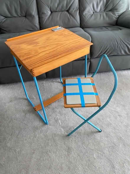 Photo of free Old school Child’s Desk (Bracknell Forest RG12) #1