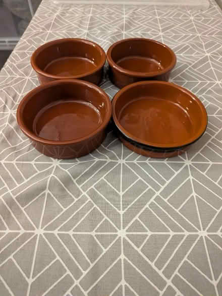 Photo of free Four Large Ramekins/Cheese Baking Dishes (CT15) #2