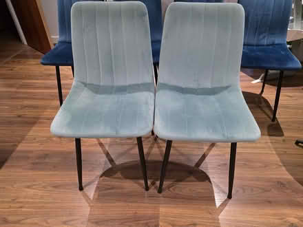 Photo of free Velvet dining chairs (E10 5SW) #3