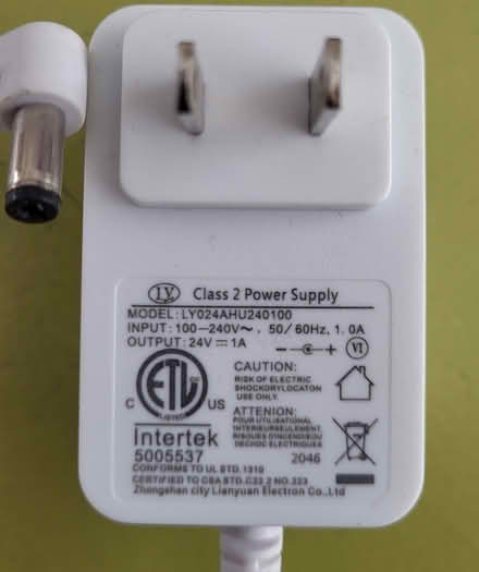 Photo of free 24v 1a power supply (Carleton Place) #1