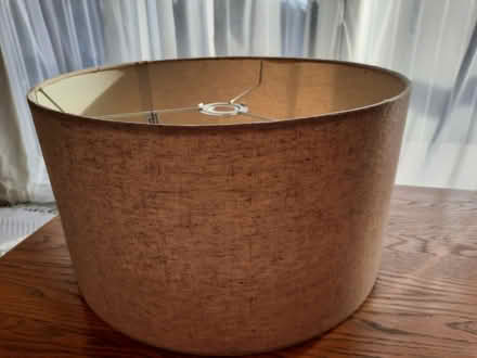 Photo of free LARGE Ceiling Lampshade Beige (Hamble SO31) #1