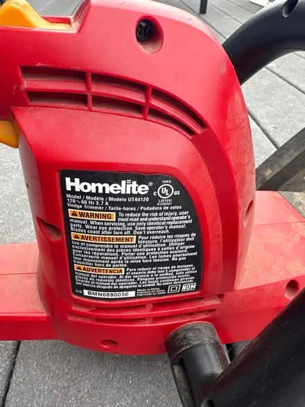 Photo of free Electric Hedge Trimmer (South Fort Collins) #3