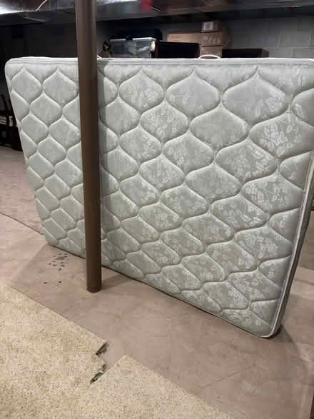 Photo of free Queen mattress and box spring (Hilltown) #2