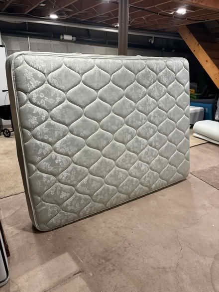 Photo of free Queen mattress and box spring (Hilltown) #1