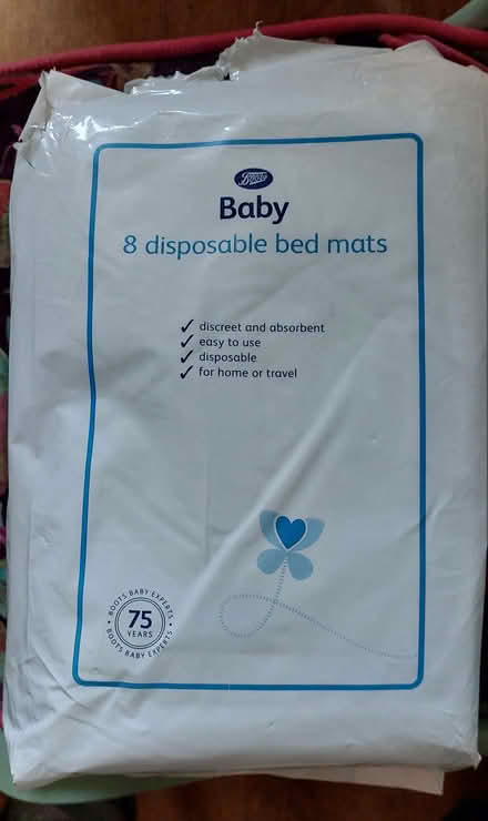 Photo of free Disposable bed mats x 7 (Oswestry SY11) #1