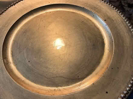 Photo of free 13 Inch Gold Charger Plates (Palos Park) #3